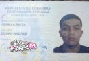 #AquíEstá tu cédula de ciudadanía Duván Perilla