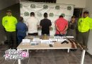 Capturados presuntos dinamizadores de tráfico de drogas en los municipios de Granada y Fuentedeoro, Meta