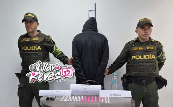 Policía Nacional captura a joven con estupefacientes en peaje Pipiral