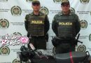 La policía recupera una motocicleta hurtada