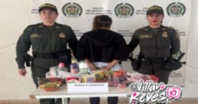 En Cumaral fue capturada una mujer por hurtarse un mercado