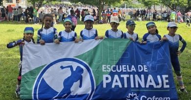 Patinadores de Cofrem ganaron medalla en Festival Panamericano de Novatos