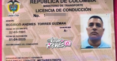 #AquíEstá tu licencia de conducción Rodrigo Andrés Torres