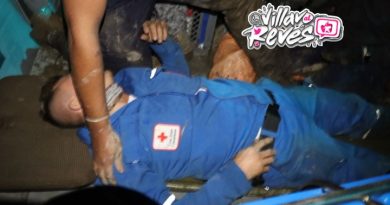 Funcionario de Cruz Roja herido fue rescatado en helicóptero