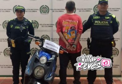 Motocicleta hurtada en Bogotá fue recuperada en Acacías