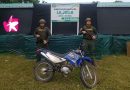 Recuperan motocicleta robada en operativos de control en La Julia