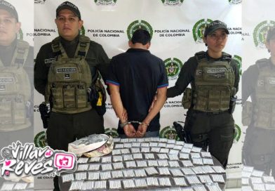 En el barrio Guatiquía un hombre fue capturado con 600 dosis de marihuana.