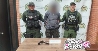 Capturan a hombre por porte ilegal de arma de fuego en vereda Alto Yucao