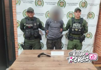 Capturan a hombre por porte ilegal de arma de fuego en vereda Alto Yucao