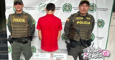 Las autoridades le descubrieron un arma y municiones sin permisos