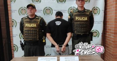 Policía Nacional captura a joven con estupefacientes en el Meta