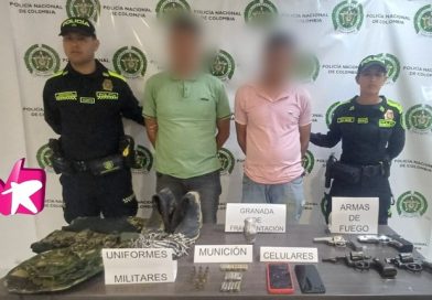 Capturaron en Villavicencio a alias ‘Chigüiro’ y ‘ Chivasoy’ por hurto agravado
