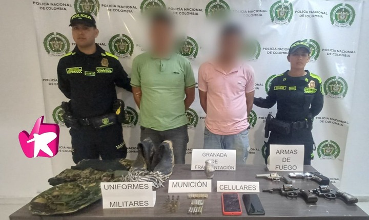 Capturaron en Villavicencio a alias ‘Chigüiro’ y ‘ Chivasoy’ por hurto agravado