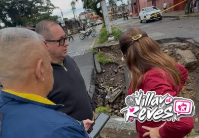 Gobernadora Rafaela Cortés llegó a zonas afectadas por lluvias en Villavicencio
