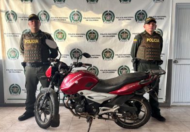 Recuperaron  una moto hurtada en San Martín