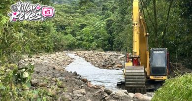 Canalizan caño en Las Mercedes para proteger acueducto y restablecer servicio de agua