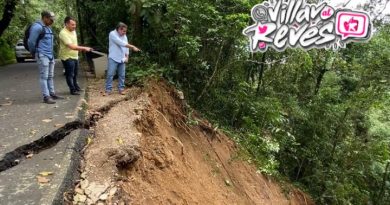 Verifican condiciones del corredor turístico en El Carmen tras deslizamientos por lluvias