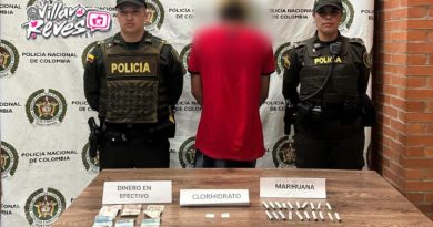 Joven de 16 años de edad fue detenido con estupefacientes en Puerto Gaitán