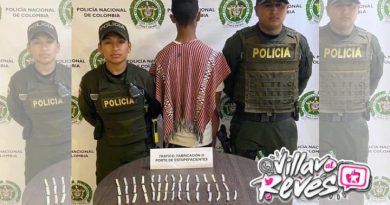 En Villas de Paz las autoridades lo sorprendieron con su emprendimiento de estupefacientes