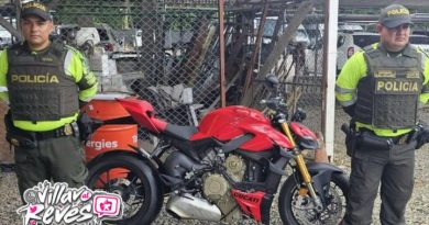 Su motocicleta le fue inmovilizada en un control vial en Pipiral por tener una orden de embargo