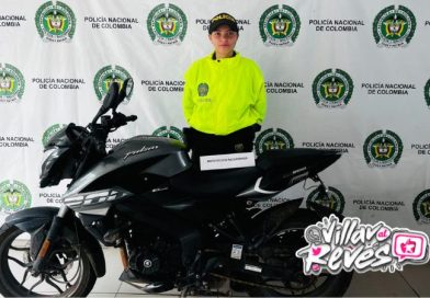 Recuperan moto robada en el barrio Santander de Puerto López