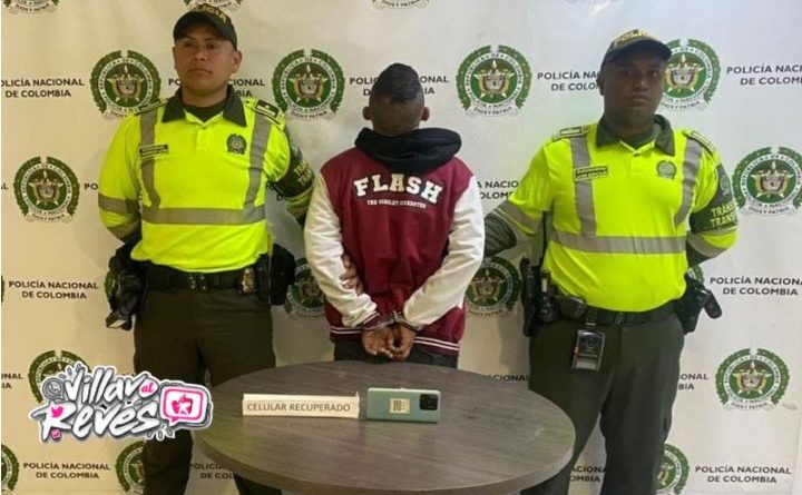Capturado en Pipiral a conductor con celular reportado como hurtado en Bogotá