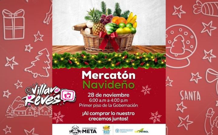 Mercatón Navideño en la plazoleta de Los Libertadores de Villavicencio