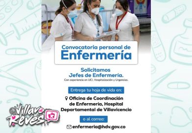 #TrabajoSiHay Se requieren jefes de enfermería con experiencia en UCI , Hospitalización y urgencias