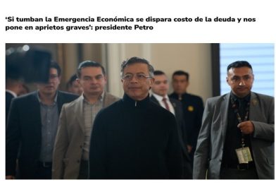Se dispara el costo de la deuda y nos pone en aprietos graves ‘Si tumban la Emergencia Económica’ : Gustavo Petro