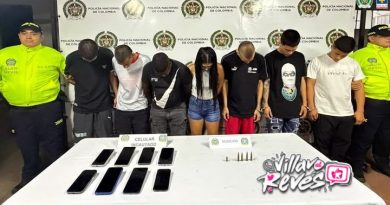 Medida de aseguramiento para todos los integrantes de la banda «Los Raiders» de Villavicencio